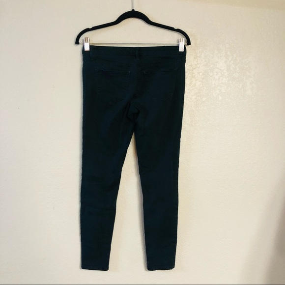 Mossimo Black Midrise Stretch Denim Jeggings 4/27S - Picture 2 of 10